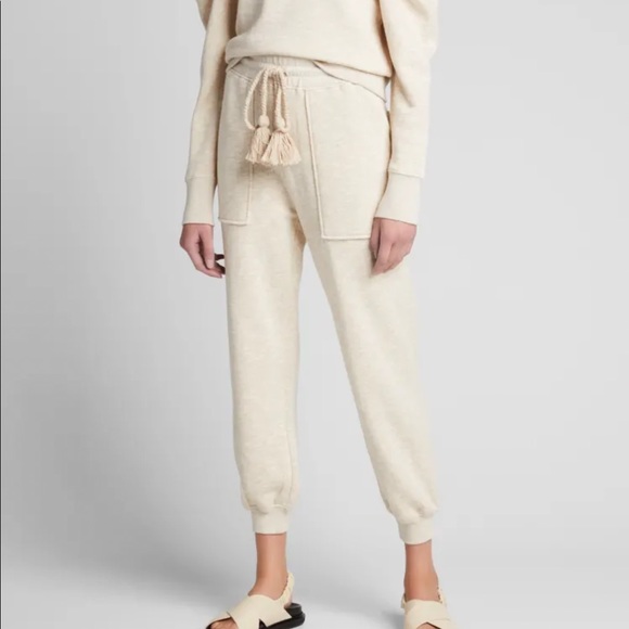 ULLA JOHNSON
Alfie Boiled Wool Joggers Ivory Size S - Picture 2 of 14